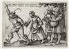 HANS SEBALD BEHAM The Peasants Feast or the Twelve Months.